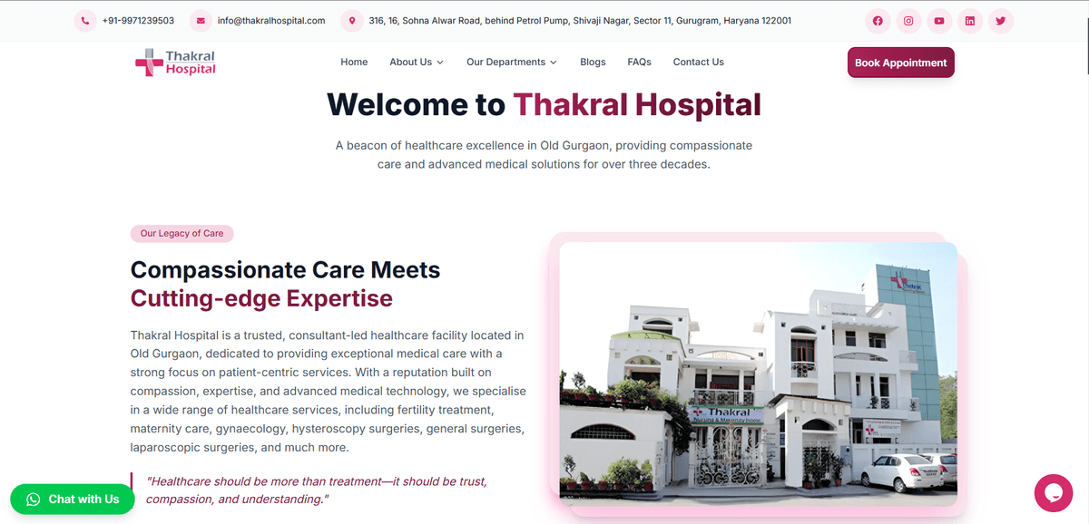 Thakral Hospital & Fertility Centre